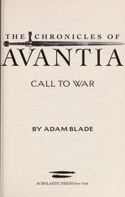 Front cover of The Chronicles of Avantia by Adam Blade