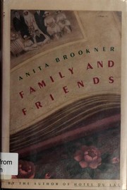 Front cover of Family and friends by Anita Brookner