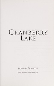 Cover of Cranberry Lake by Jo Ann De Matteo