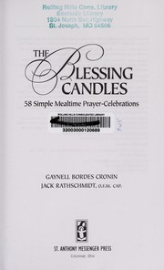 Front cover of The blessing candles by Bordes Gaynell Cronin