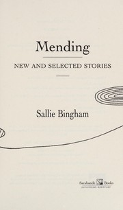 Cover of Mending by Sallie Bingham