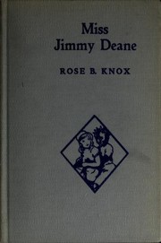 Front cover of Miss Jimmy Deane and what happened at Pleasant meadows by Rose Bell Knox