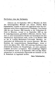 Front cover of Die romanischen, speciell französischen und lateinischen(bezw. Latinisierten) Lehnwörter bei ... by Hans Faltenbacher
