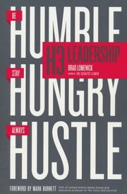 Front cover of H3 LEADERSHIP by Brad Lomenick