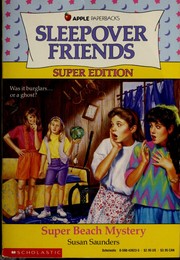 Cover of Super Beach Mystery by Susan Saunders