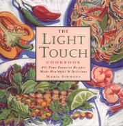 Cover of The light touch cookbook by Marie Simmons