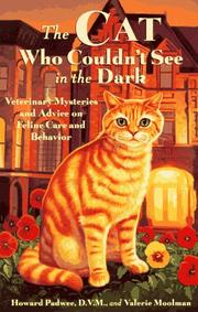 Front cover of The cat who couldn't see in the dark by S. Howard Padwee