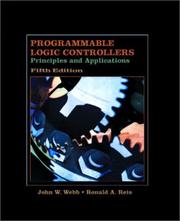 Cover of Programmable Logic Controllers by John W. Webb