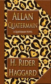 Front cover of Allan Quatermain by H. Rider Haggard