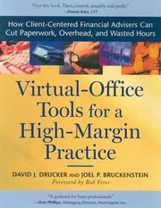 Cover of Virtual-office tools for a high-margin practice by David J. Drucker