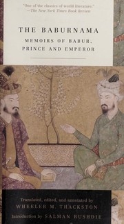 Cover of Bāburnāmah by Babur Emperor of Hindustan
