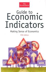 Front cover of The Economist guide to economic indicators by Economist