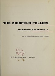 Front cover of The Ziegfeld Follies by Marjorie Farnsworth