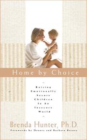 Cover of Home by choice by Brenda Hunter