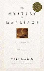 Cover of Mystery of Marriage by Mike Mason