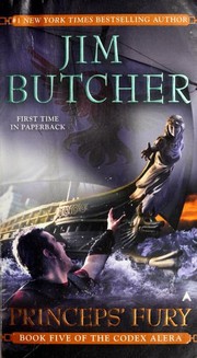 Front cover of Princeps' Fury by Jim Butcher