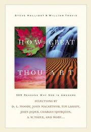 Cover of How Great Thou Art by Steve Halliday