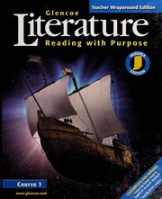 Front cover of Glencoe literature--reading with purpose--course 1 by Jeffrey D. Wilhelm