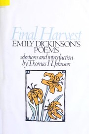 Cover of Final harvest by Emily Dickinson