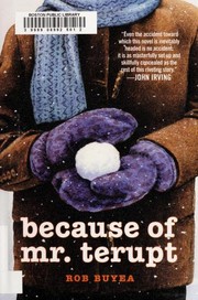 Front cover of Because of Mr. Terupt by Rob Buyea