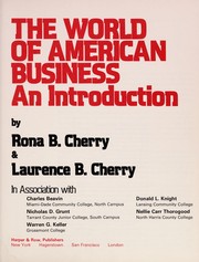 Cover of The world of American business by Rona B. Cherry