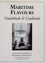 Front cover of Maritime flavours by Elaine Elliot