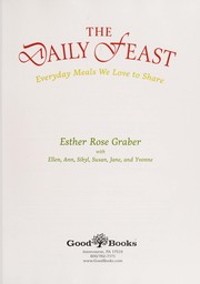 Front cover of The daily feast by Esther Rose Graber