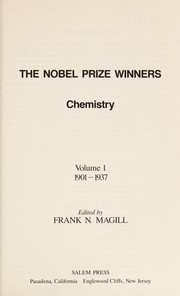 Front cover of The Nobel Prize winners by Frank N. Magill