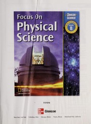 Front cover of Focus on Physical Science Grade 8, California Edition by Ph.D Juli Berwald