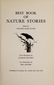 Front cover of Best book of nature stories by Pauline Rush Evans
