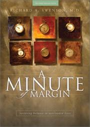 Front cover of A Minute of Margin by Richard A. Swenson