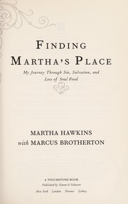Cover of Finding Martha's Place by Martha Hawkins