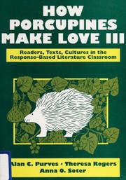 Front cover of How porcupines make love III by Alan C. Purves
