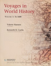 Front cover of Voyages in World History by Valerie Hansen