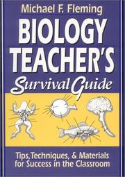 Cover of Biology teacher's survival guide by Fleming, Michael F.