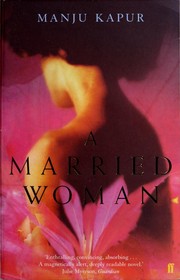 Front cover of A married woman by Manju Kapur