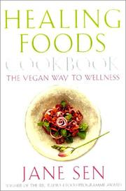 Front cover of Healing Foods Cookbook by Jane Sen
