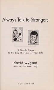 Cover of Always talk to strangers by David Wygant