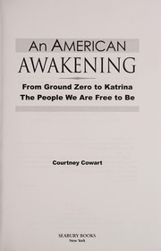 Front cover of An American awakening by Courtney Cowart