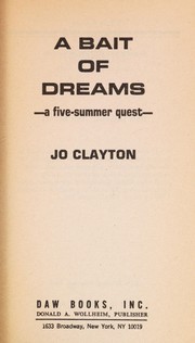 Cover of A bait of dreams by Jo Clayton