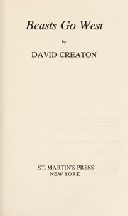 Cover of Beasts go west by David Creaton