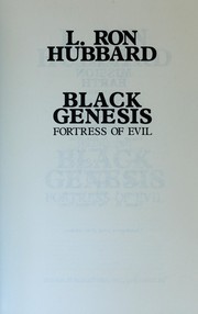 Front cover of Black genesis by L. Ron Hubbard