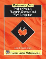 Front cover of Teaching phonics, phonemic awareness, and word recognition by Ashley Bishop