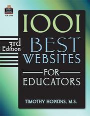 Front cover of 1001 best Websites for educators by Hopkins, Timothy.