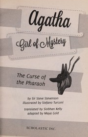 Front cover of The curse of the pharaoh by Steve Stevenson
