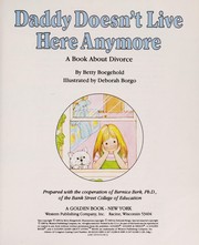 Cover of Daddy doesn't live here anymore by Betty Virginia Doyle Boegehold