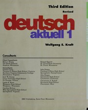 Front cover of Deutsch aktuell by Wolfgang S. Kraft