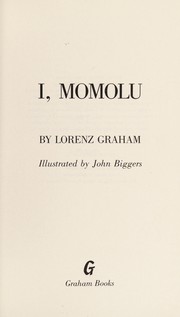 Cover of I, Momolu by Lorenz B. Graham