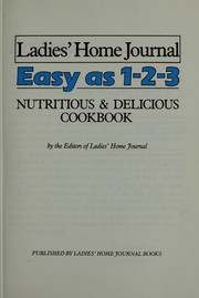 Front cover of Ladies' home journal easy as 1-2-3 cookbook library by a