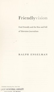 Cover of Friendlyvision by Ralph Engelman